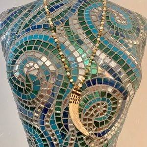 Chan Luu horn necklace